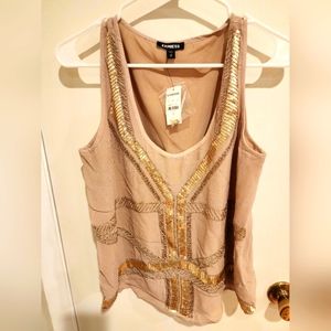 Sequined express tank